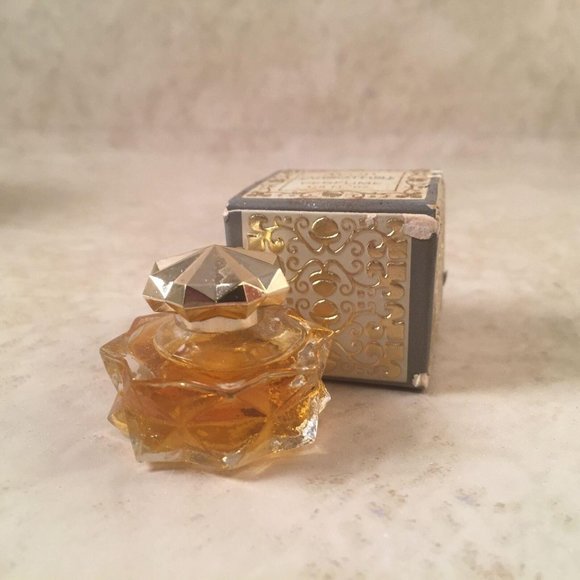 Avon UNFORGETTABLE 1/8 oz Perfume Faceted TINY Petite Bottle in Box Full New Old - Picture 6 of 7